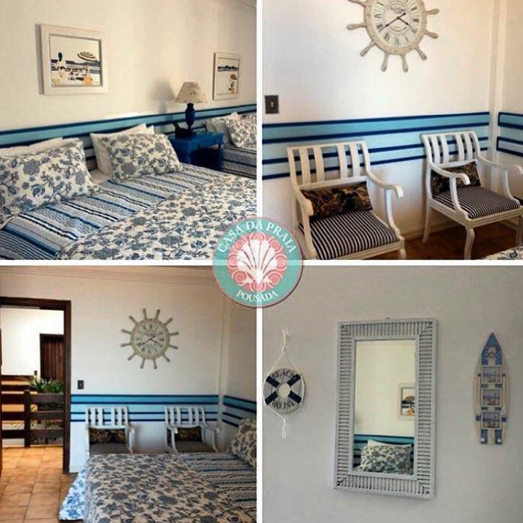 Pousada Casa Da Praia 瓜拉图巴 外观 照片